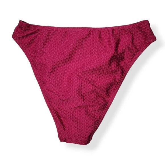 Xhilaration  Pink Cheeky Bikini Bottom Medium Jrs. 4-6 - Picture 2 of 3